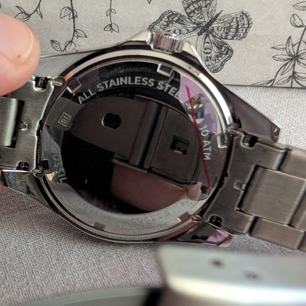 Fossil Riley Multifunction Stainless Steel Watch - Picture 7 of 7